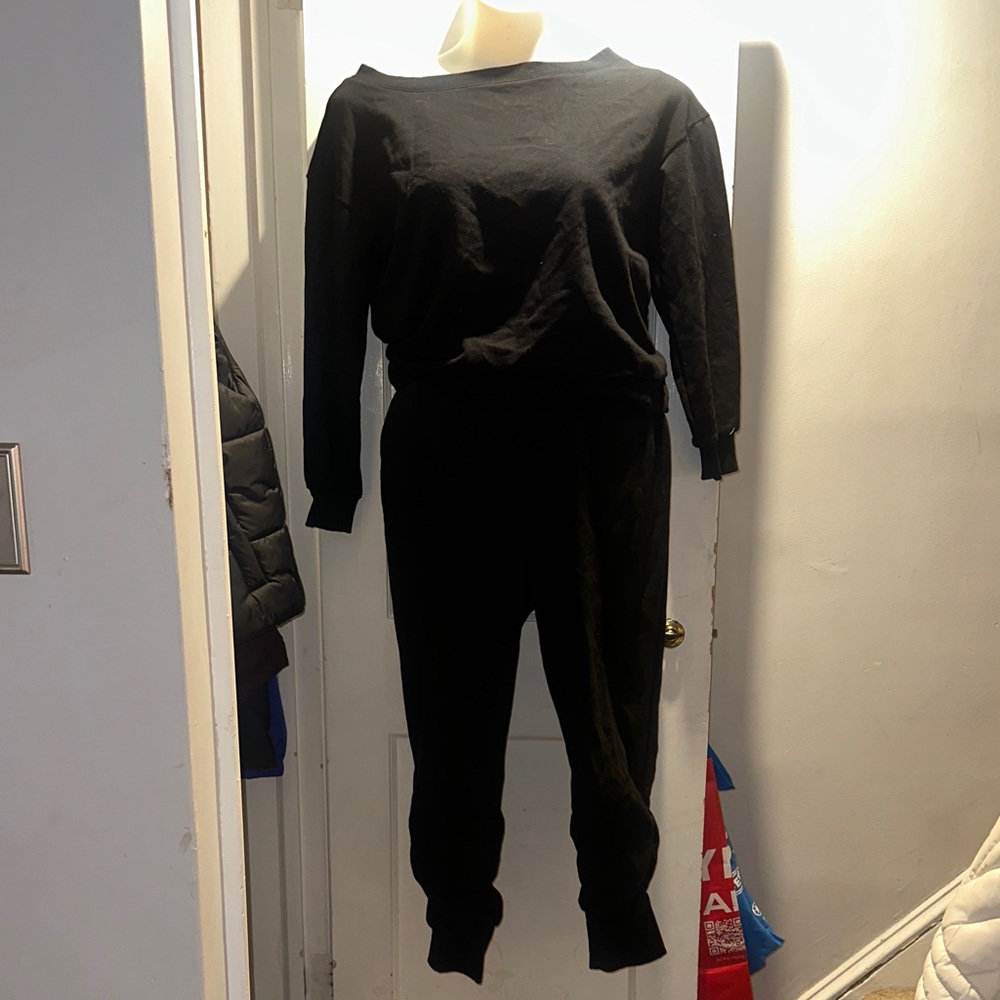 INC International Concepts Black Two-Piece Set